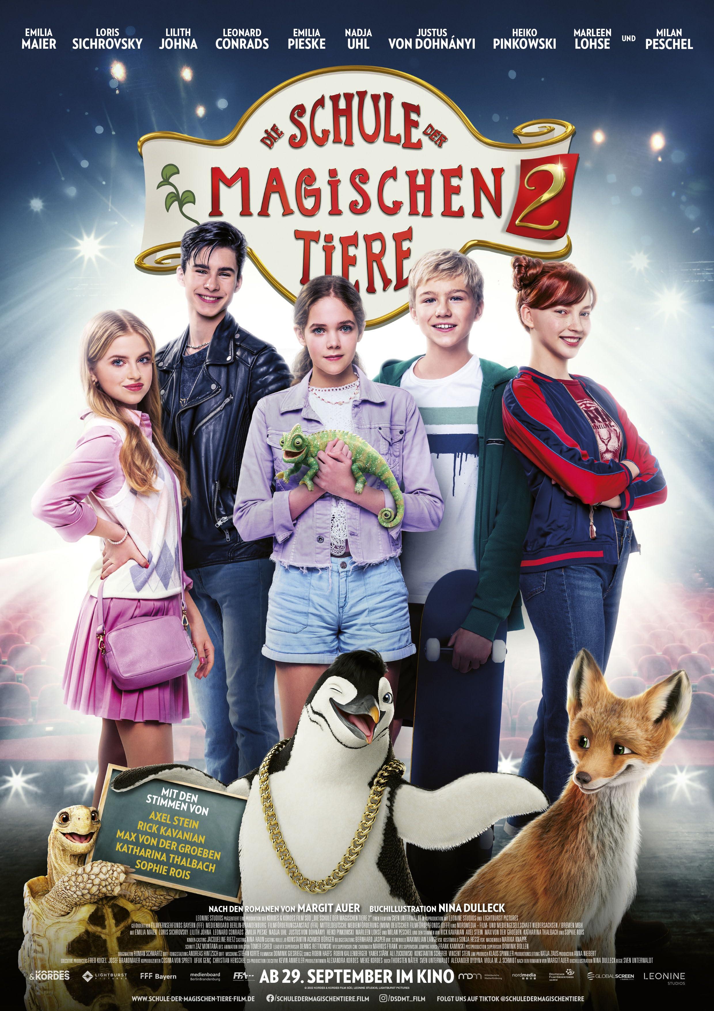 Постер фильма Школа магических зверей. Тайна подземелья | Die Schule der magischen Tiere 2