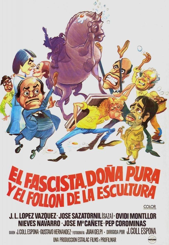 Постер фильма fascista, doña Pura y el follón de la escultura