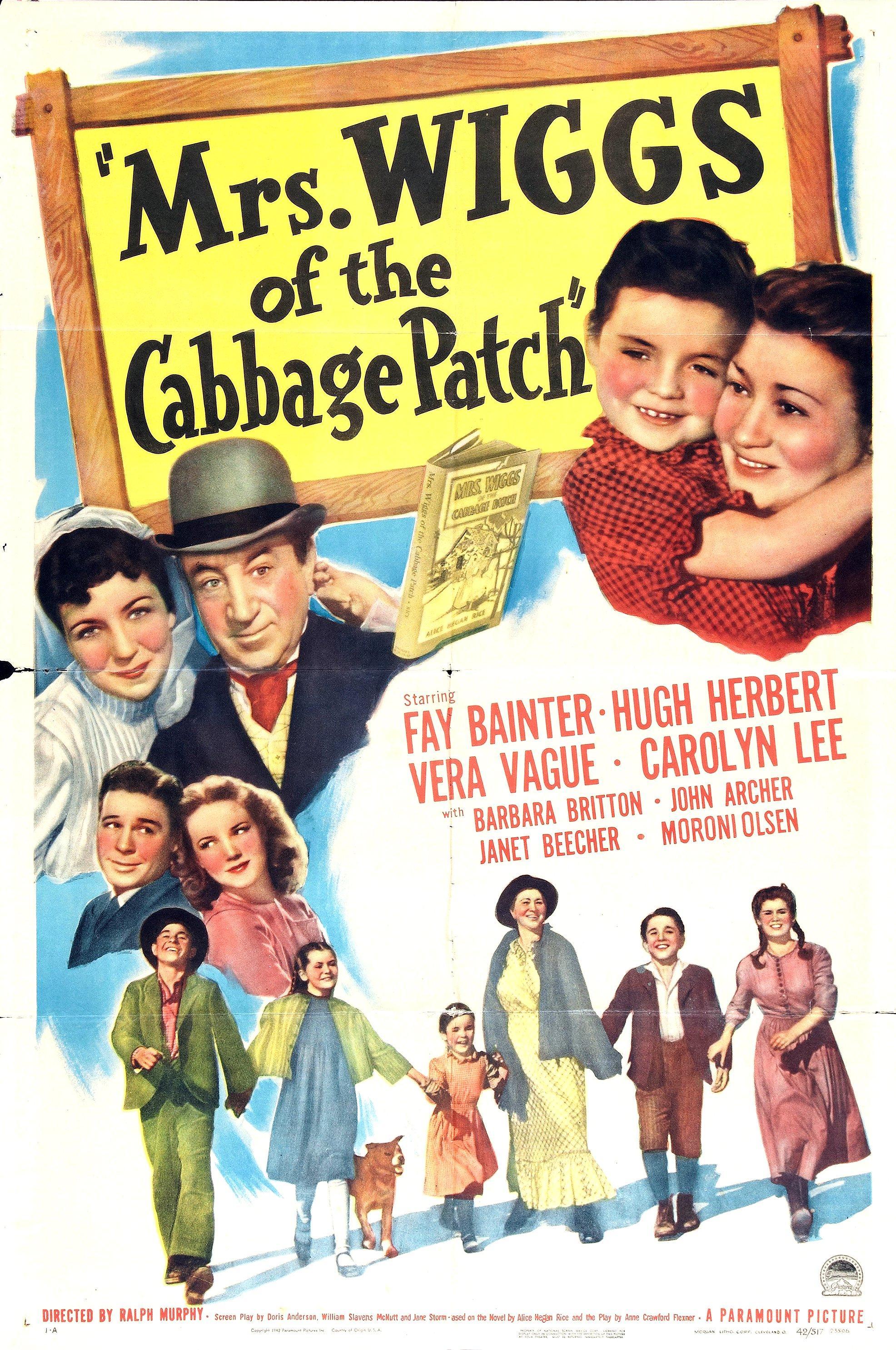 Постер фильма Mrs. Wiggs of the Cabbage Patch