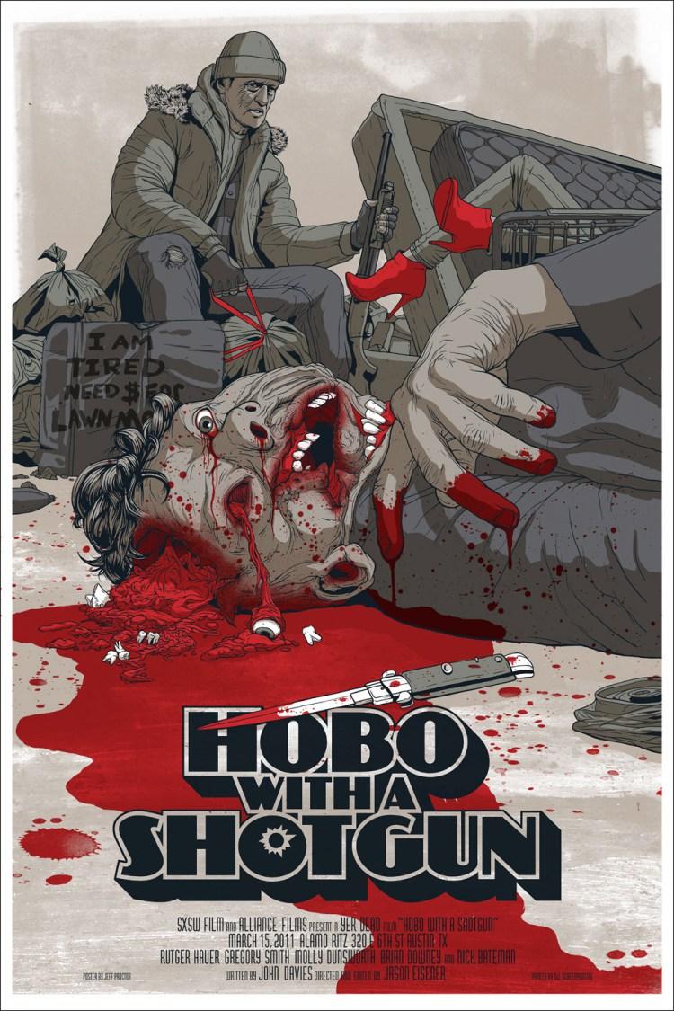 Постер фильма Бомж с дробовиком | Hobo with a Shotgun