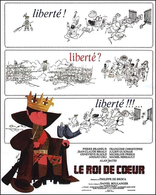 Постер фильма roi de coeur
