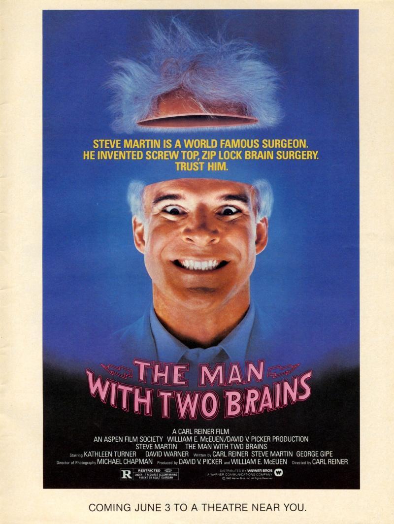 Постер фильма Мозги набекрень | Man with Two Brains
