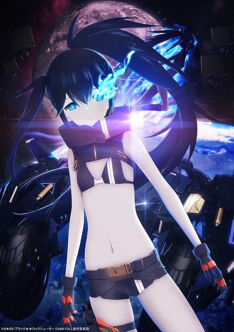 Постер фильма Стрелок с чёрной скалы: Падение | Black Rock Shooter: Dawn Fall