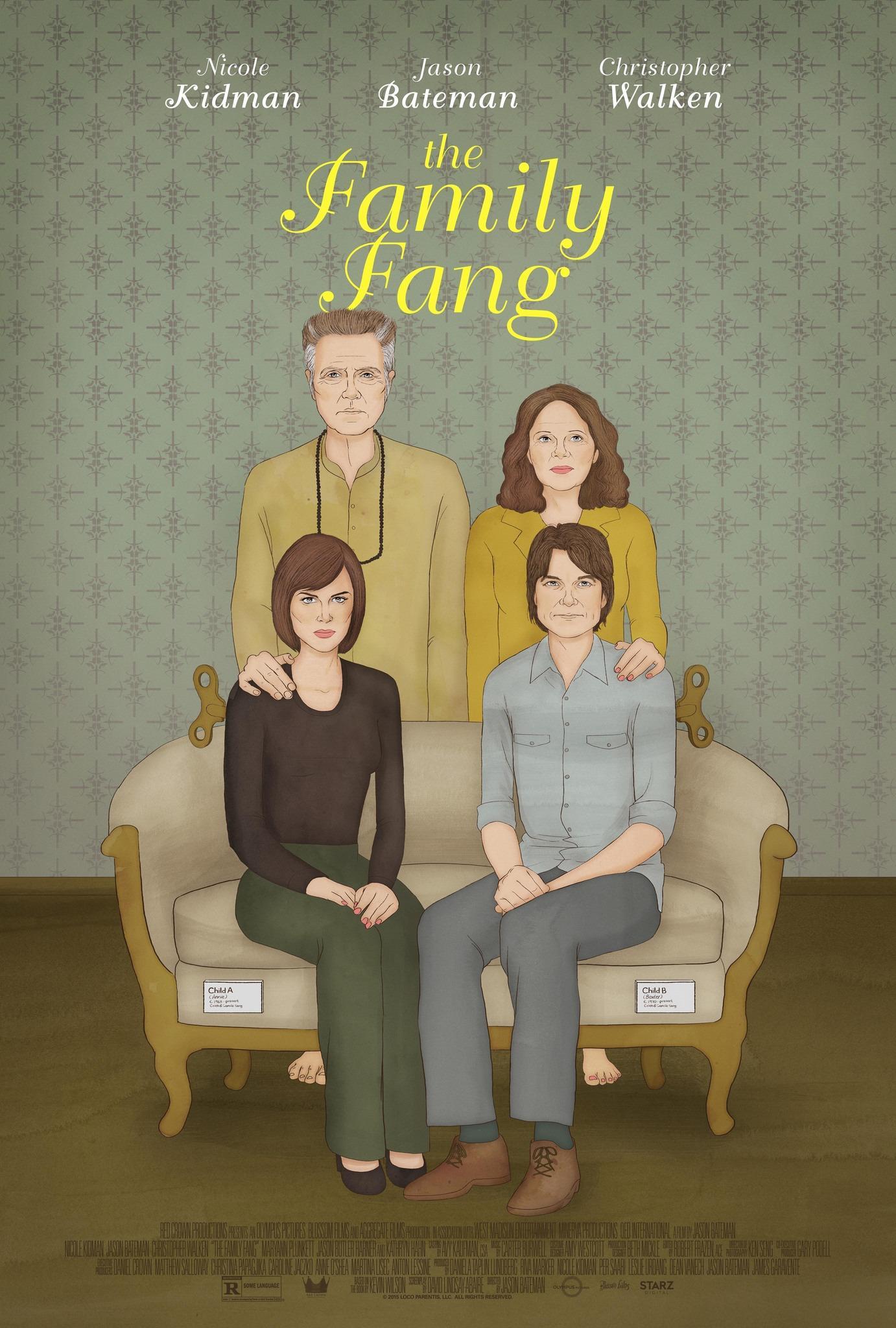 Постер фильма Семья Фэнг | Family Fang