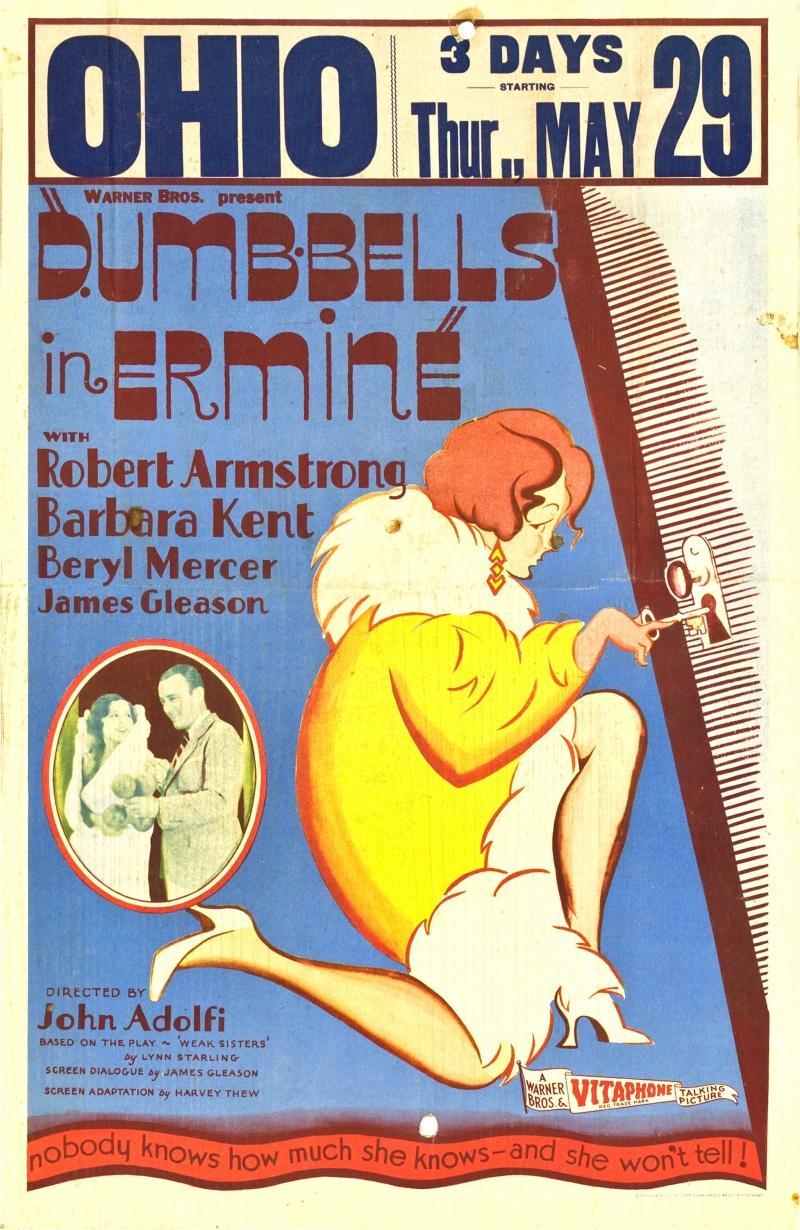 Постер фильма Dumbbells in Ermine