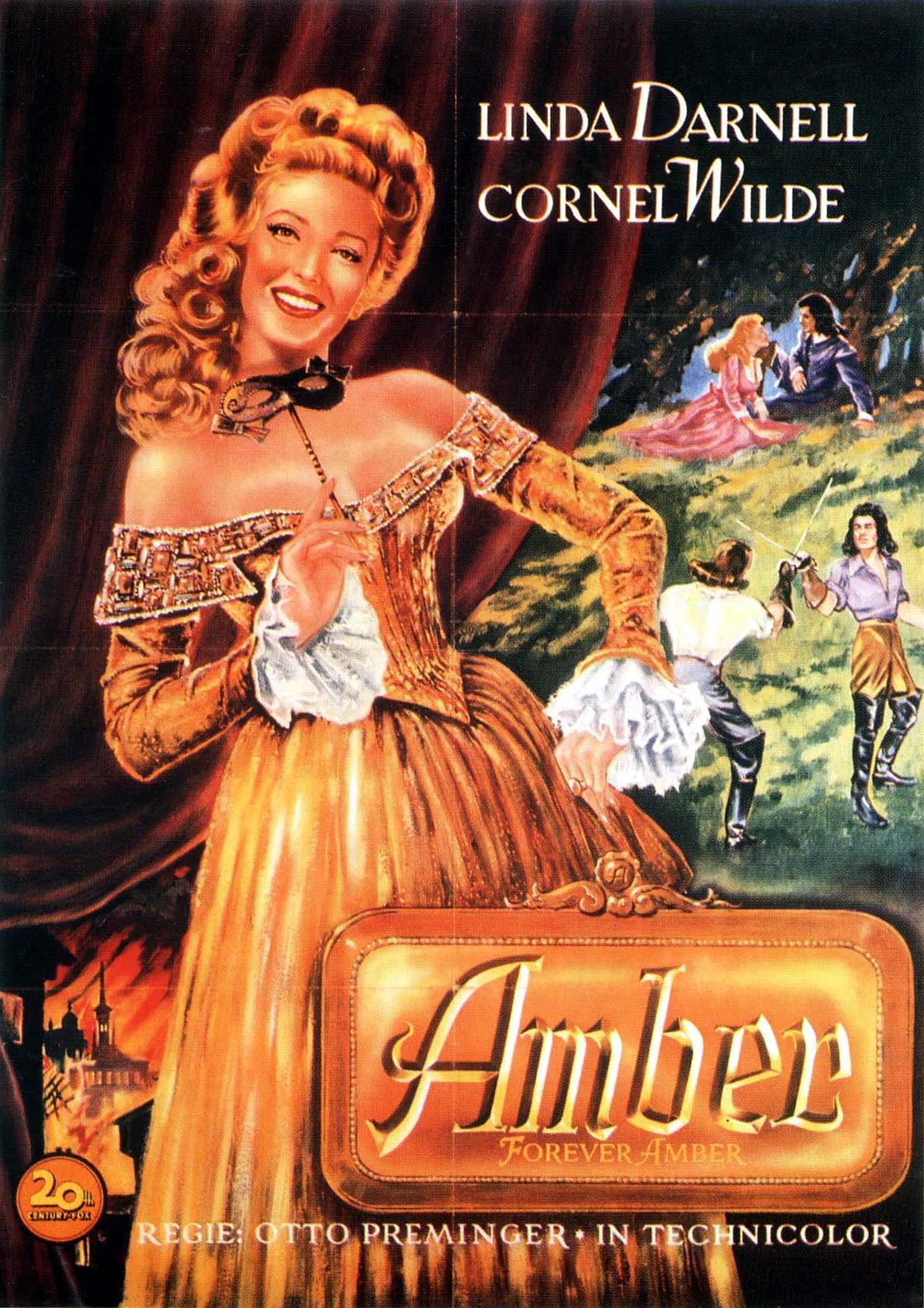 Постер фильма Амбер навсегда | Forever Amber