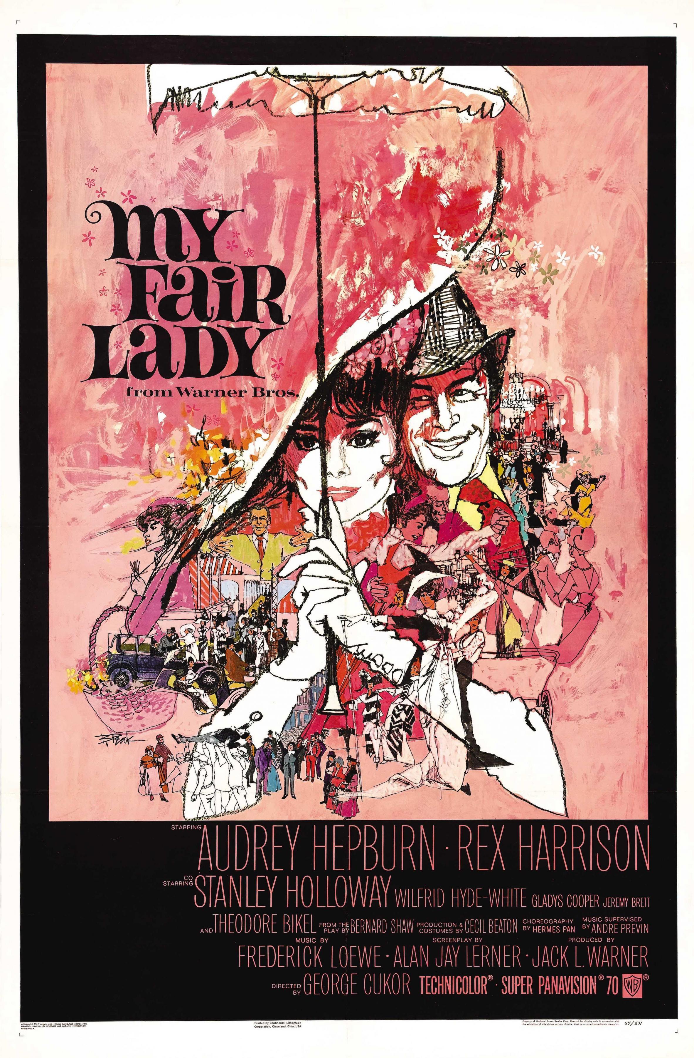 Постер фильма Моя прекрасная леди | My Fair Lady