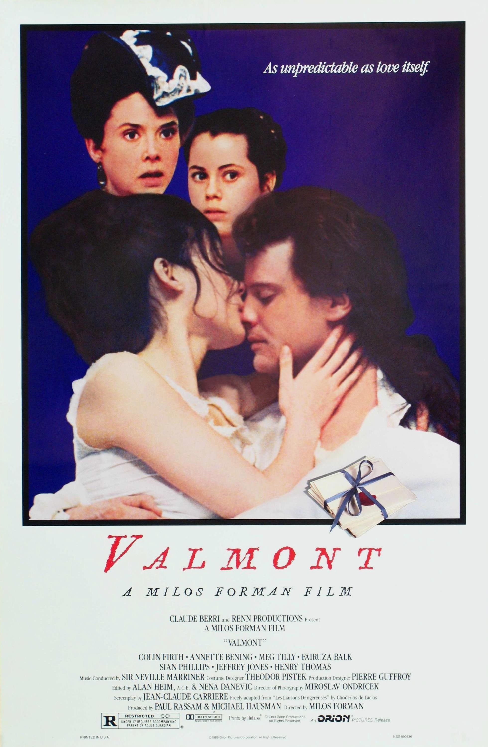 Постер фильма Вальмон | Valmont