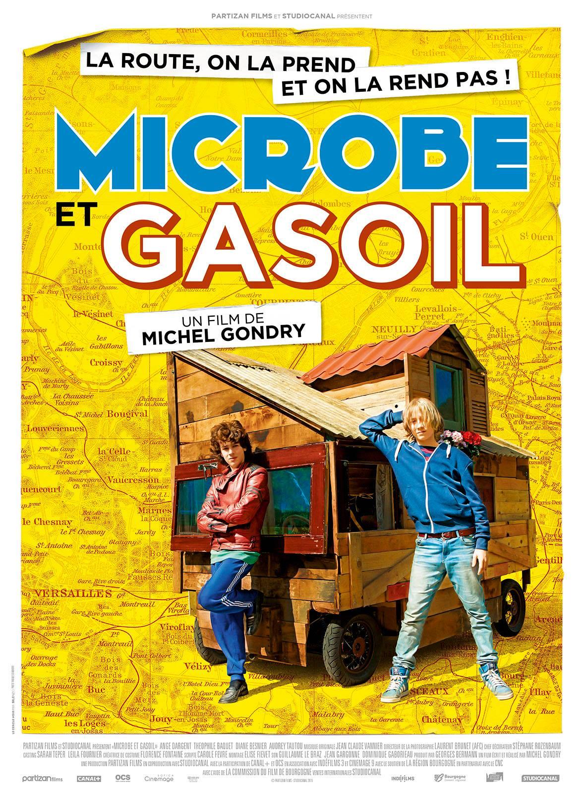Постер фильма Микроб и бензин | Microbe et Gasoil