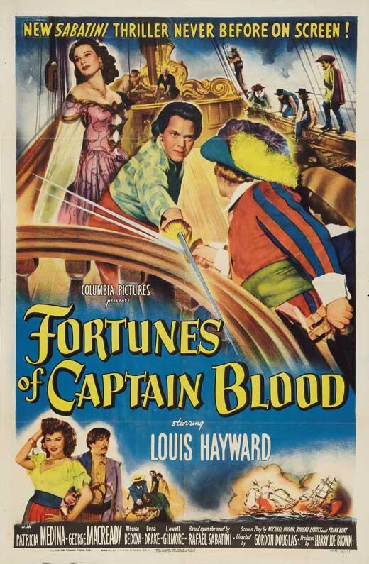 Постер фильма Fortunes of Captain Blood