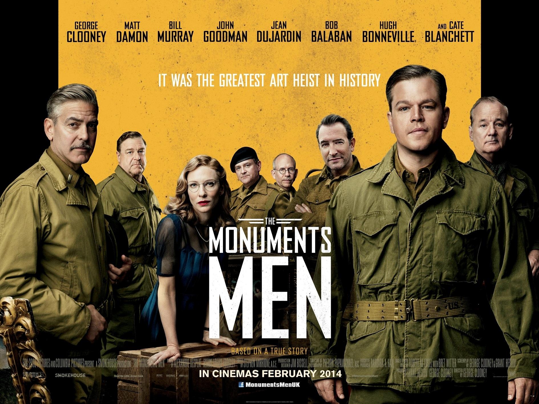 Постер фильма Охотники за сокровищами | Monuments Men