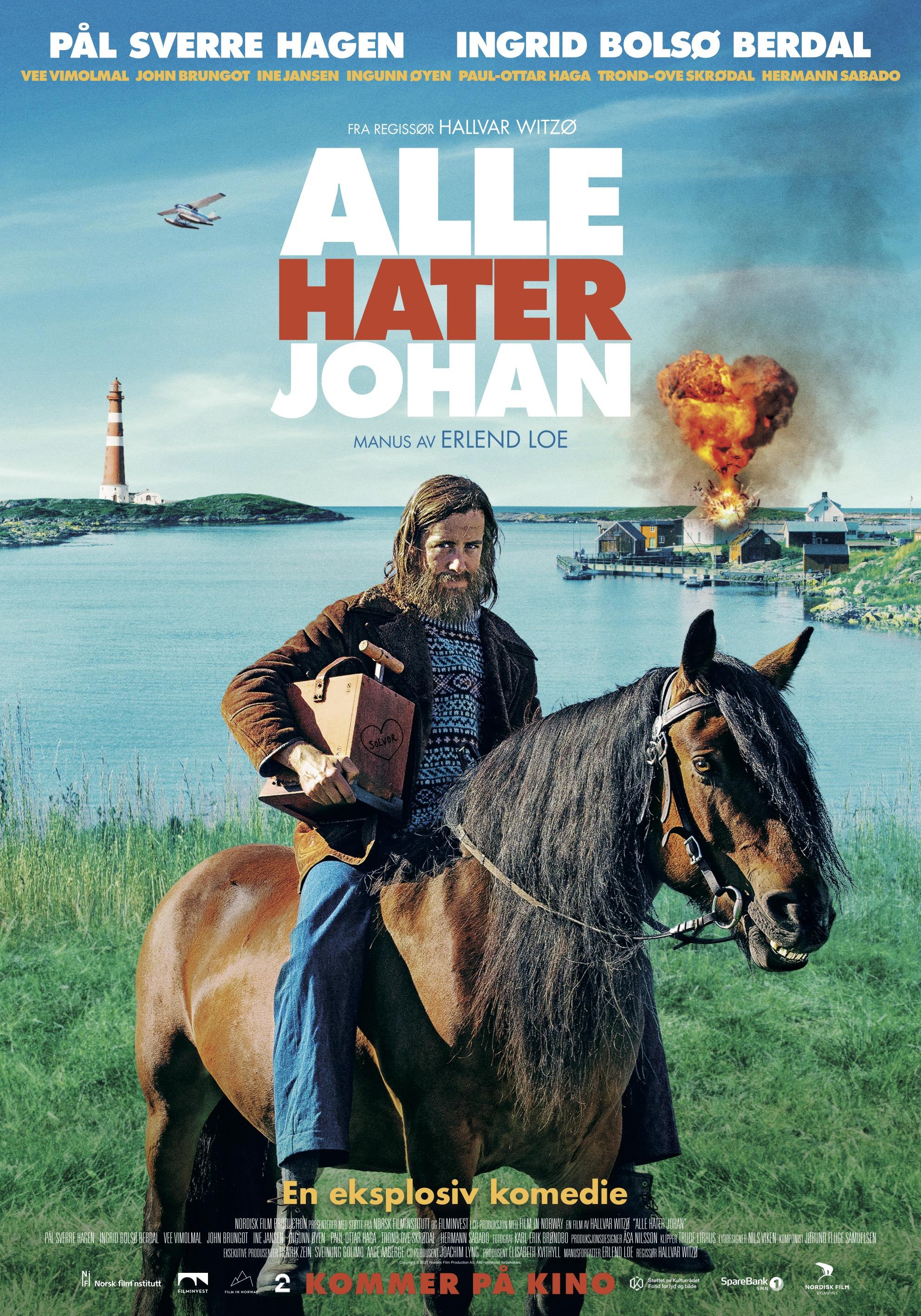 Постер фильма Все ненавидят Йохана | Alle hater Johan