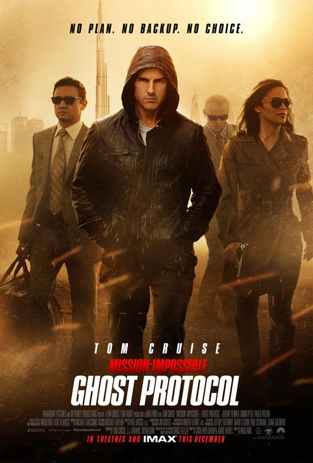 Постер фильма Миссия невыполнима: Протокол Фантом | Mission: Impossible - Ghost Protocol