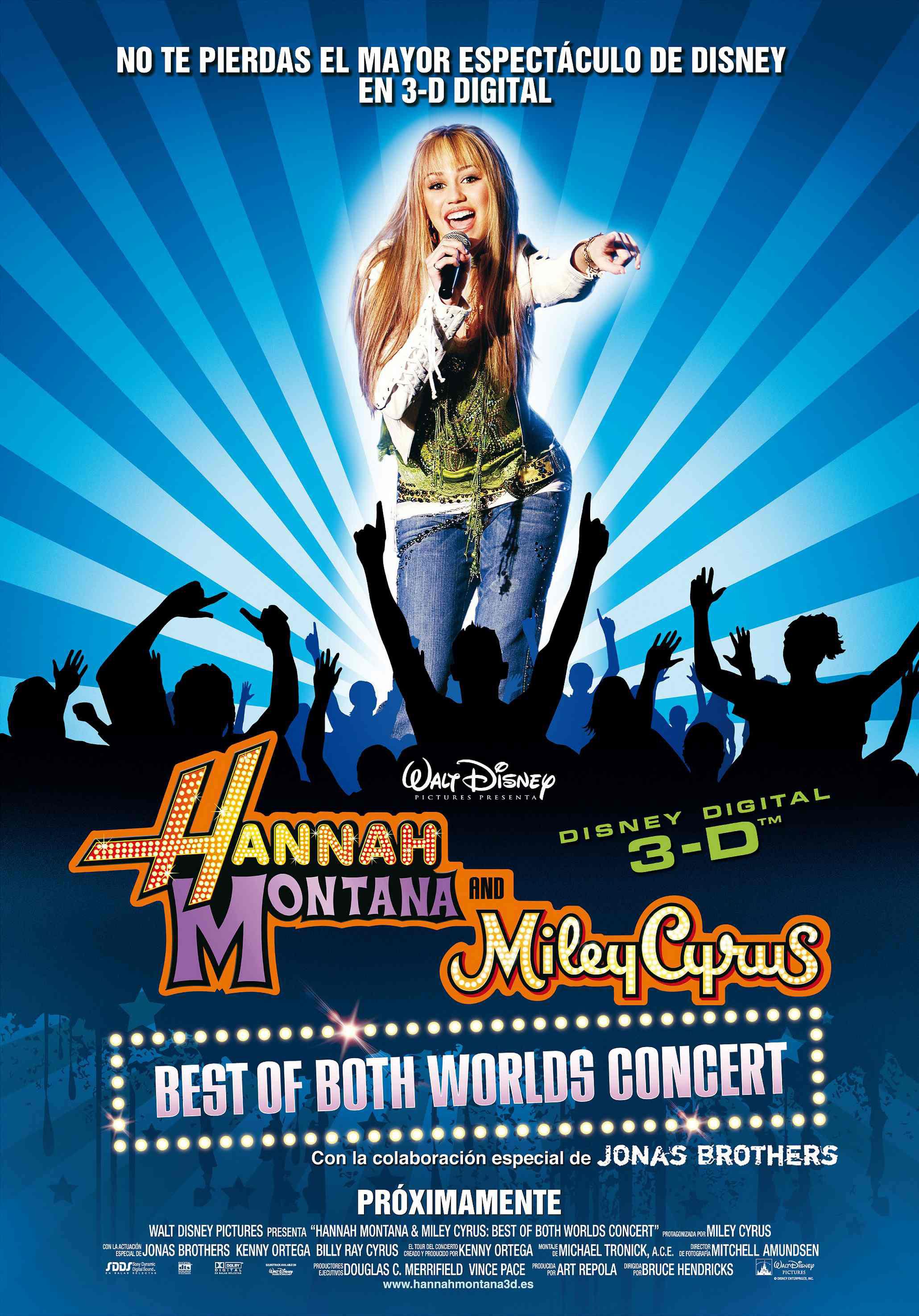 Постер фильма Концертный тур Ханны Монтана и Майли Сайрус | Hannah Montana/Miley Cyrus: Best of Both Worlds Concert Tour