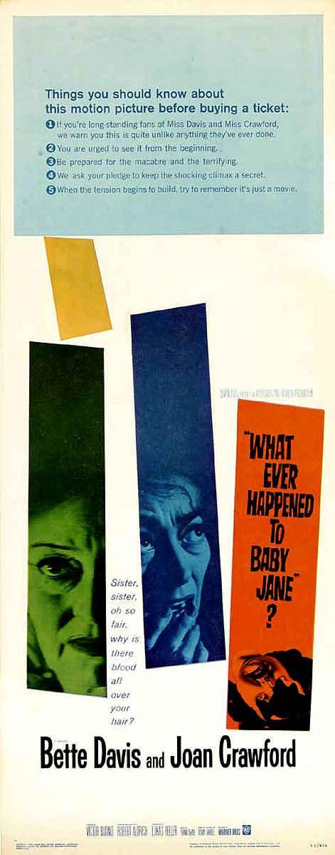 Постер фильма Что случилось с Бэби Джейн? | What Ever Happened to Baby Jane?