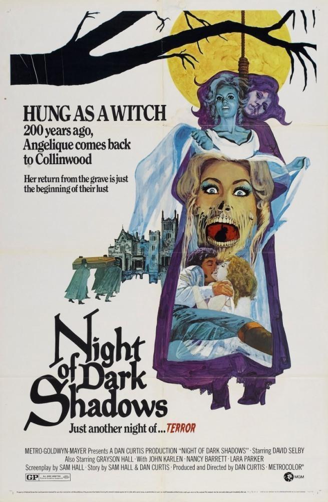 Постер фильма Night of Dark Shadows