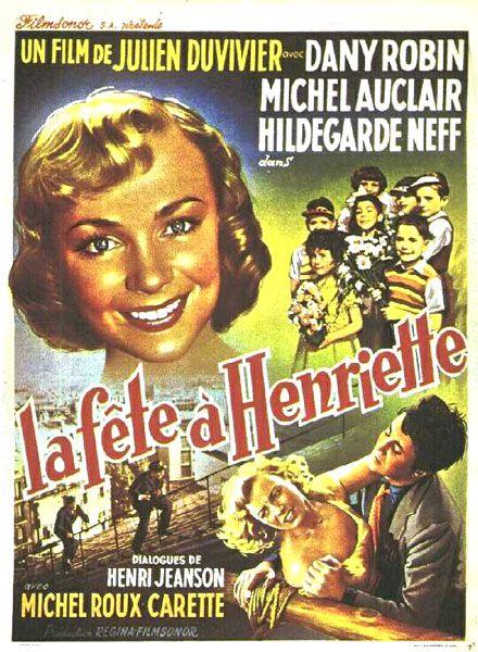 Постер фильма fête à Henriette