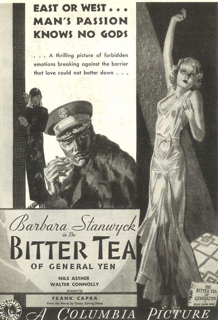 Постер фильма Горький чай генерала Ена | Bitter Tea of General Yen