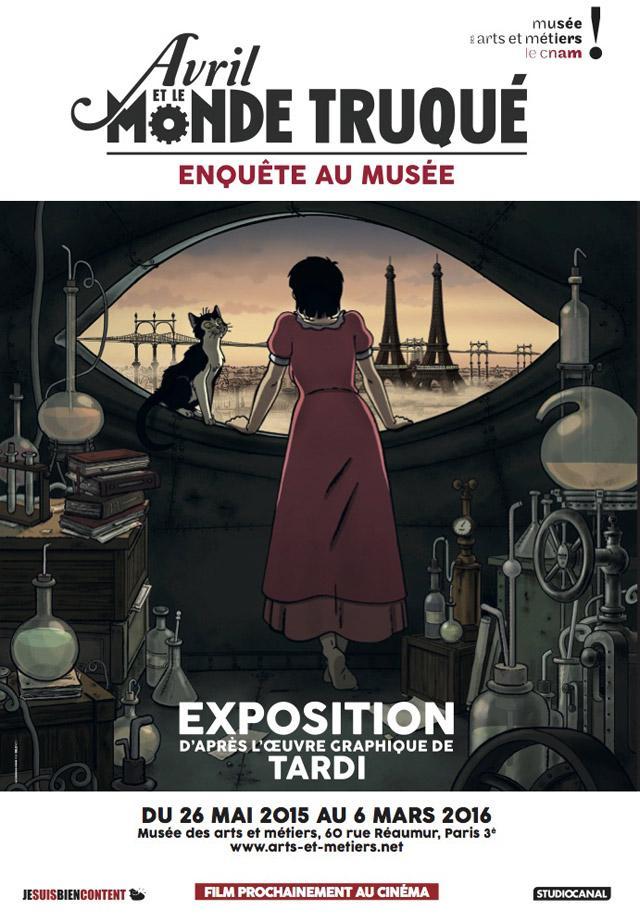 Постер фильма Аврил и поддельный мир | Avril et le monde truqué