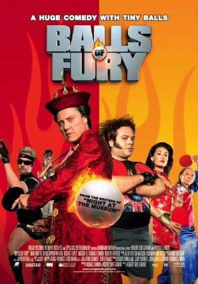 Постер фильма Шары ярости Balls of Fury. 
