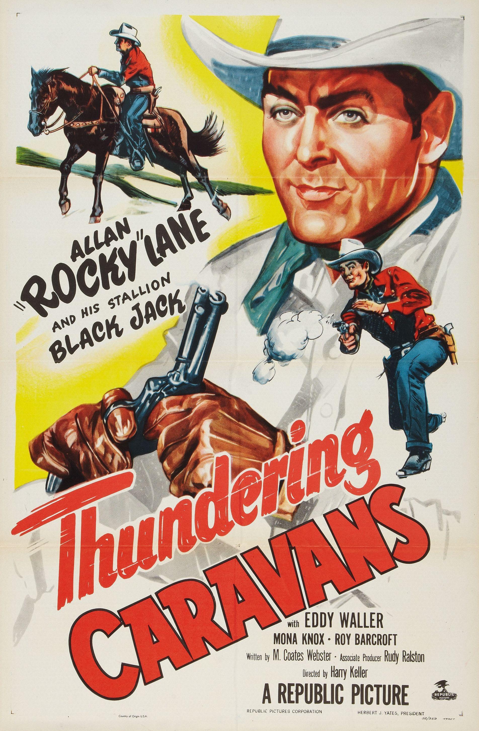 Постер фильма Thundering Caravans