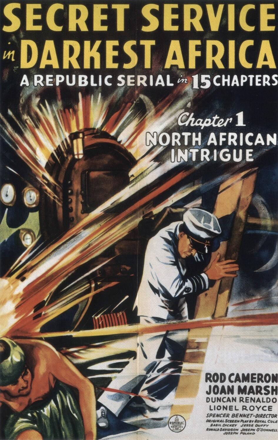 Постер фильма Secret Service in Darkest Africa