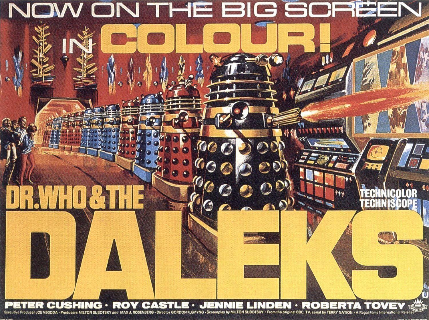 Постер фильма Доктор Кто и Далеки | Dr. Who and the Daleks