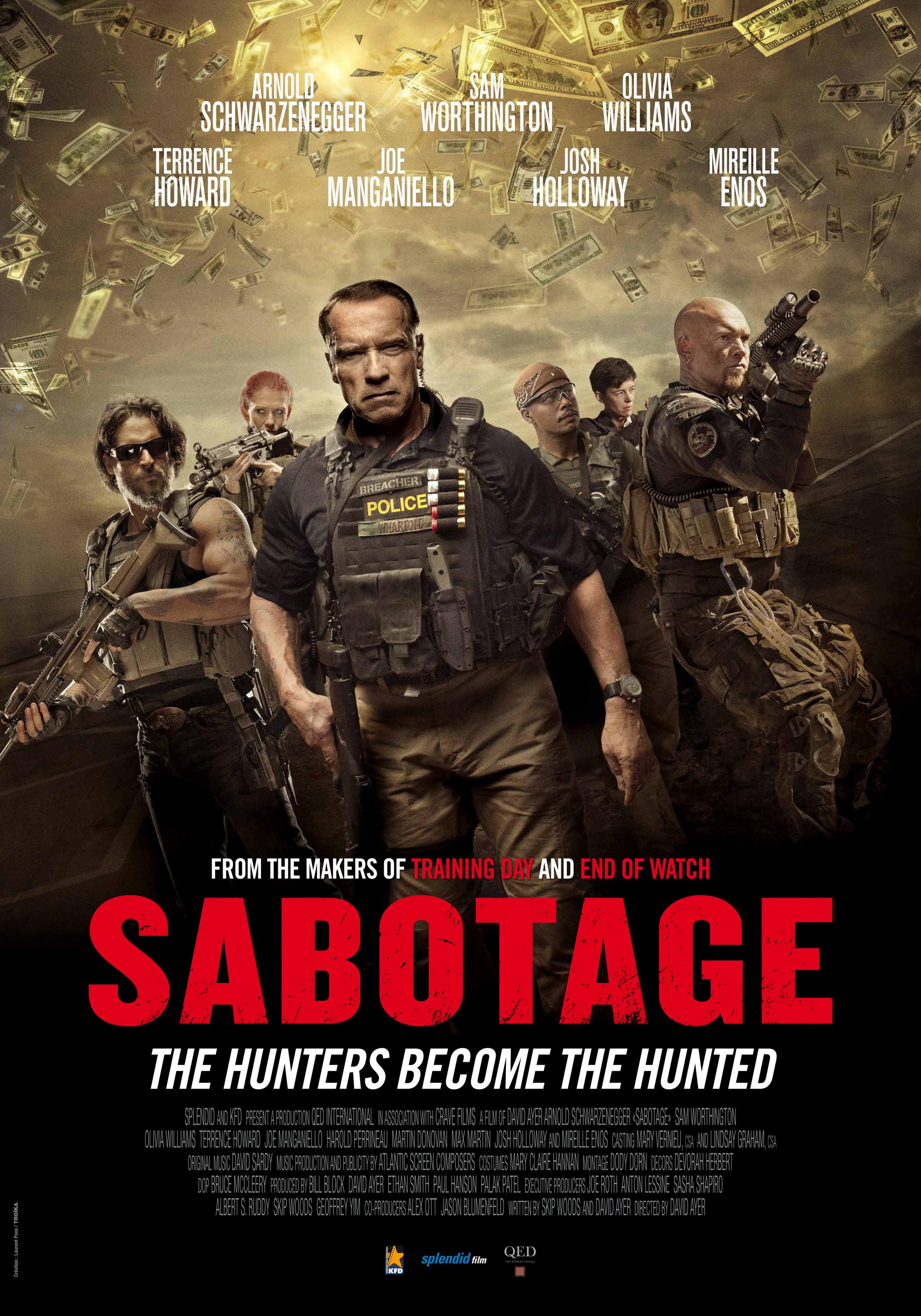 Постер фильма Саботаж | Sabotage