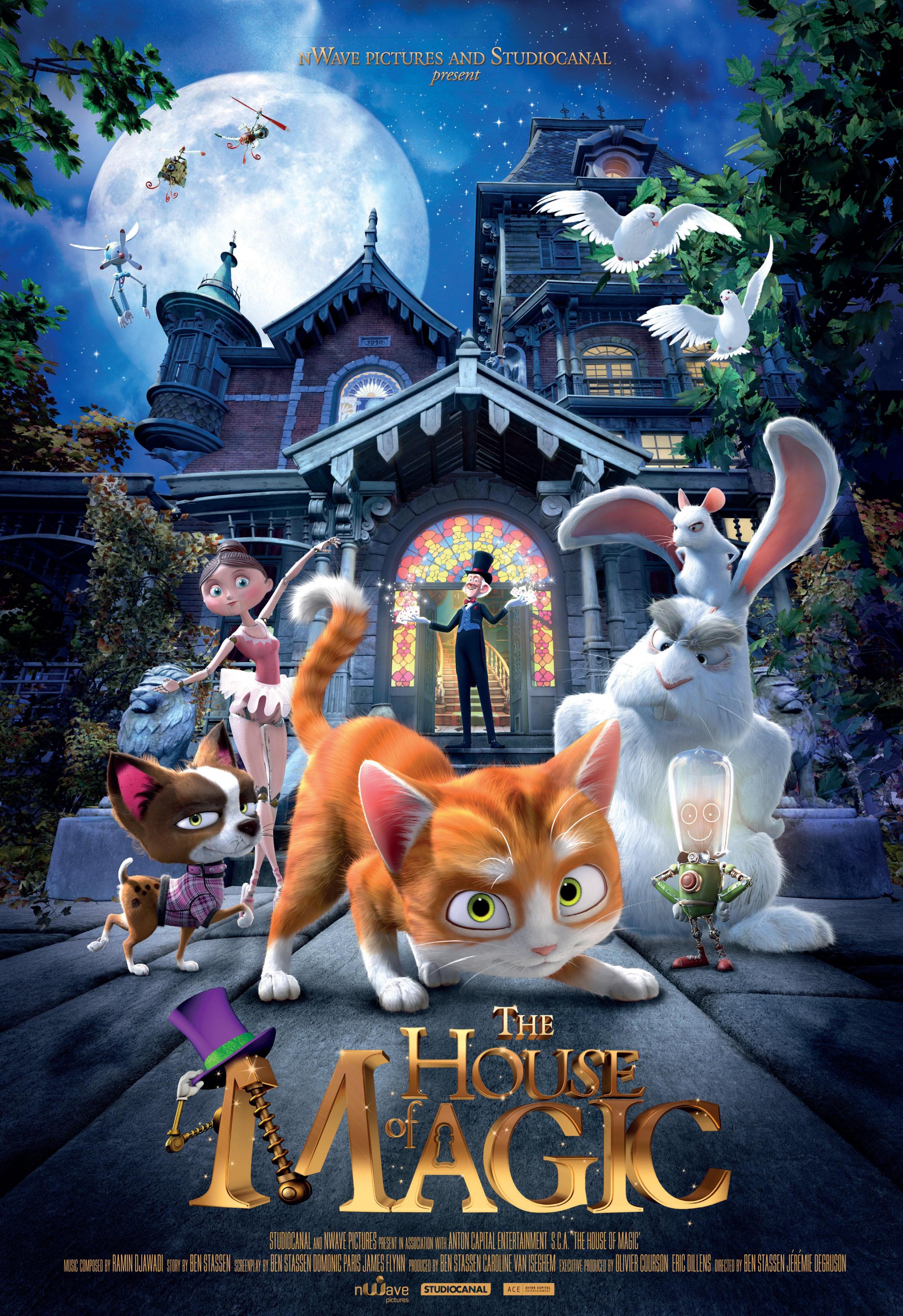 Постер фильма Кот Гром и заколдованный дом | House of Magic