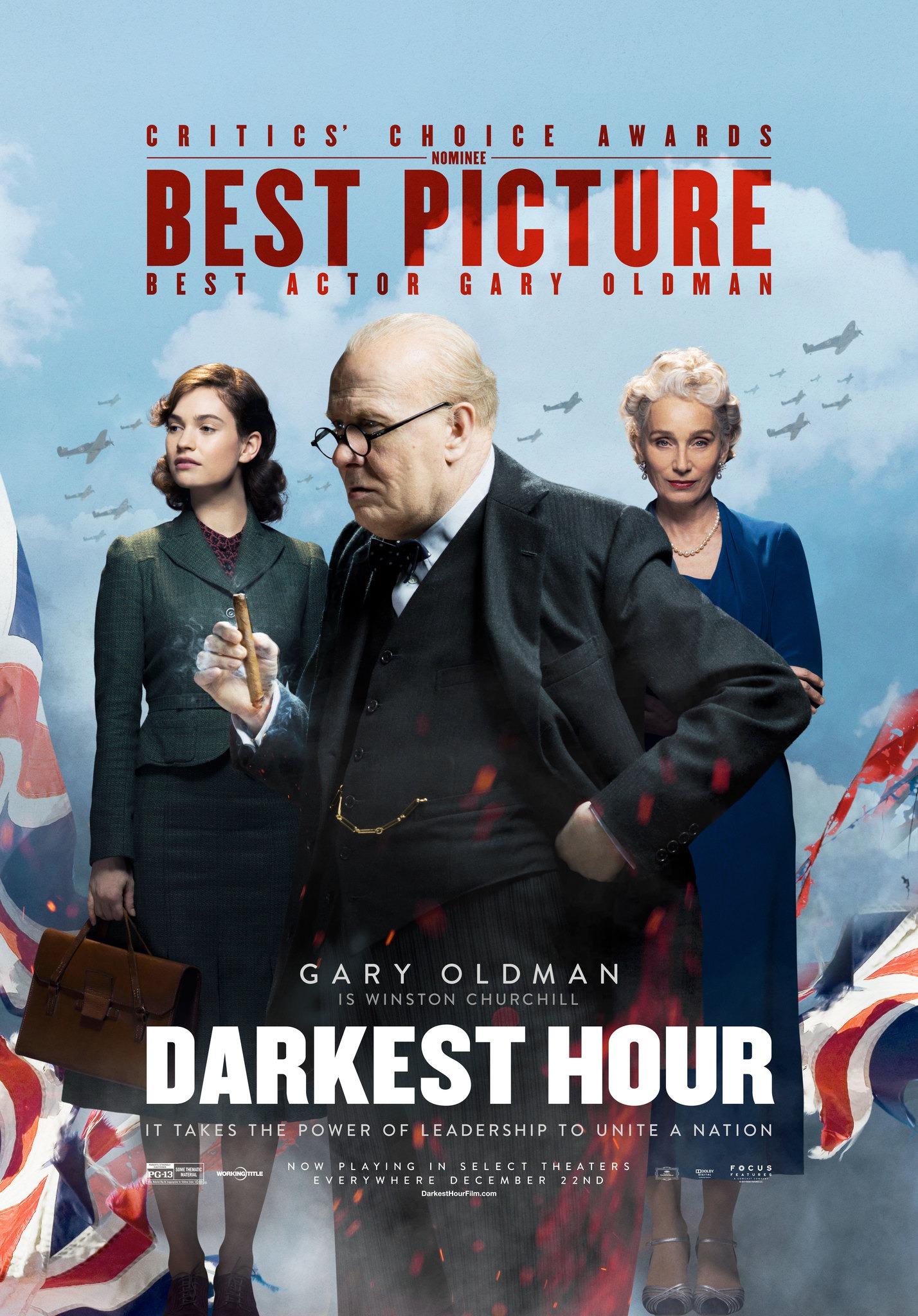 Постер фильма Темные времена | The Darkest Hour