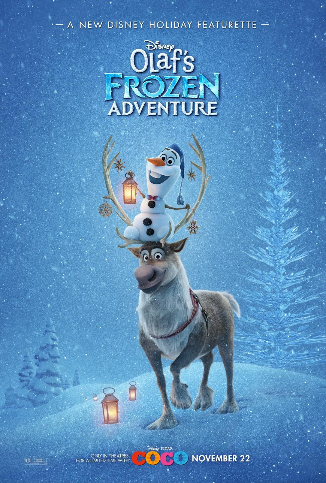 Постер фильма Олаф и холодное приключение | Olaf's Frozen Adventure