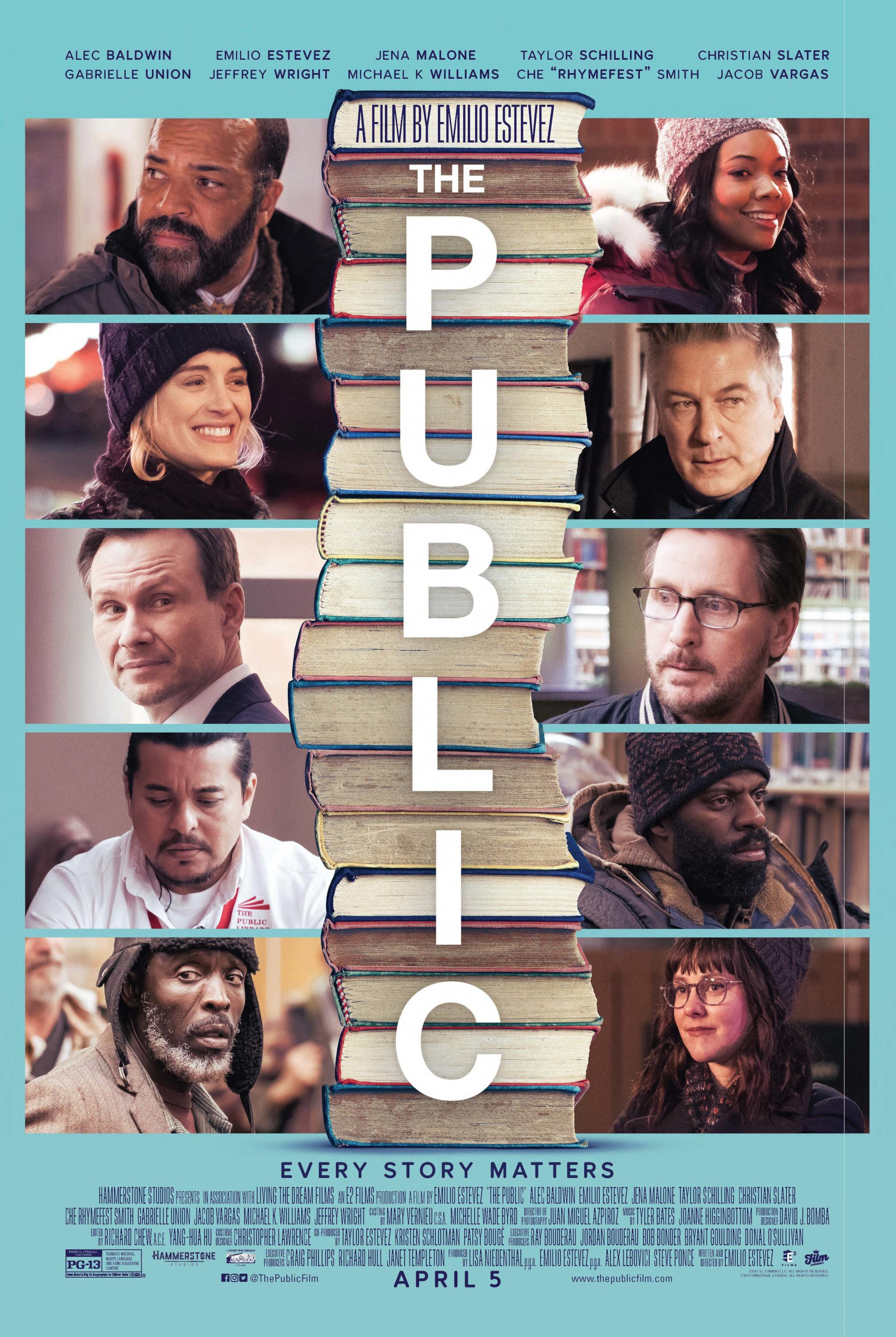 Постер фильма Общественная библиотека | The Public