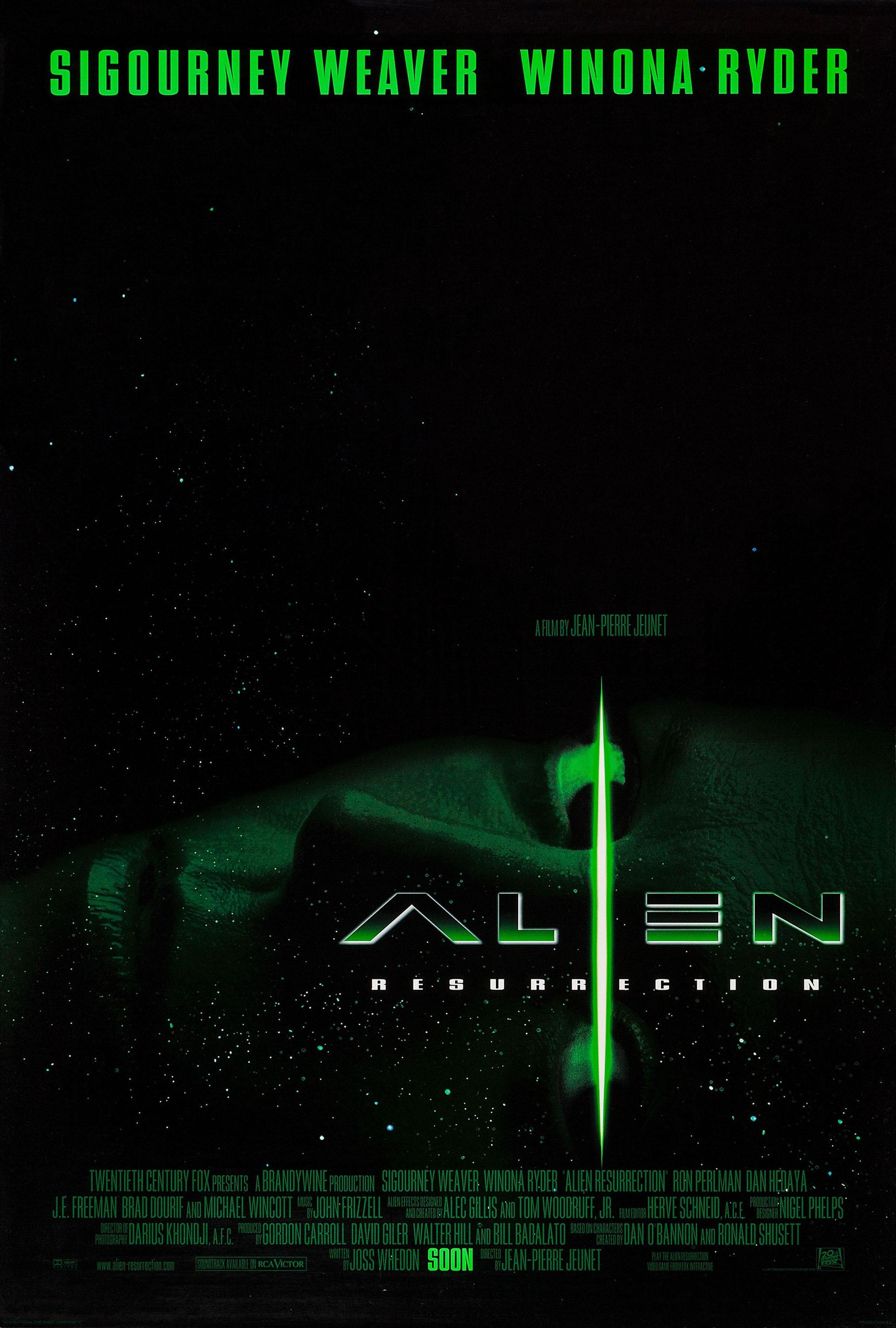 Постер фильма Чужой 4: Воскрешение | Alien: Resurrection