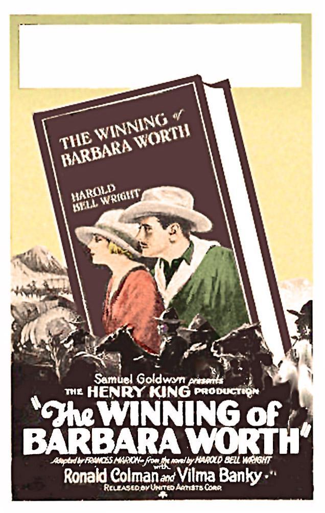 Постер фильма Winning of Barbara Worth