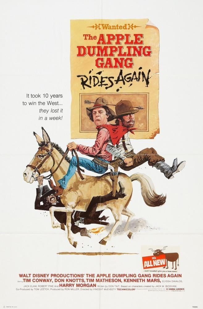 Постер фильма Озорная шайка 2 | Apple Dumpling Gang Rides Again