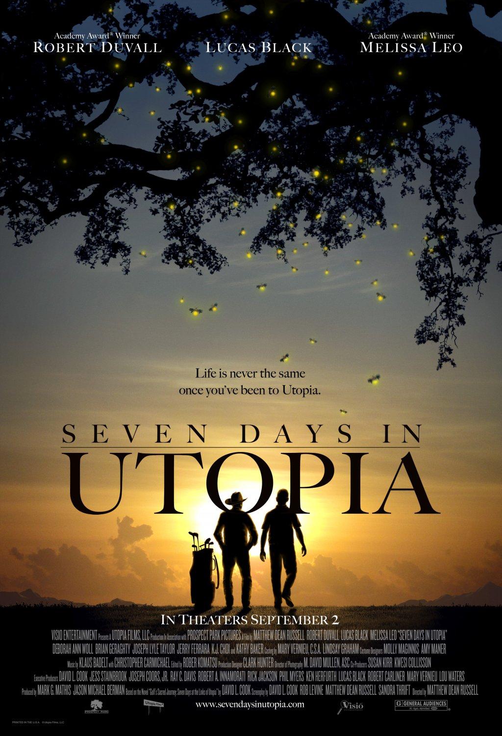 Постер фильма Семь дней в Утопии | Seven Days in Utopia