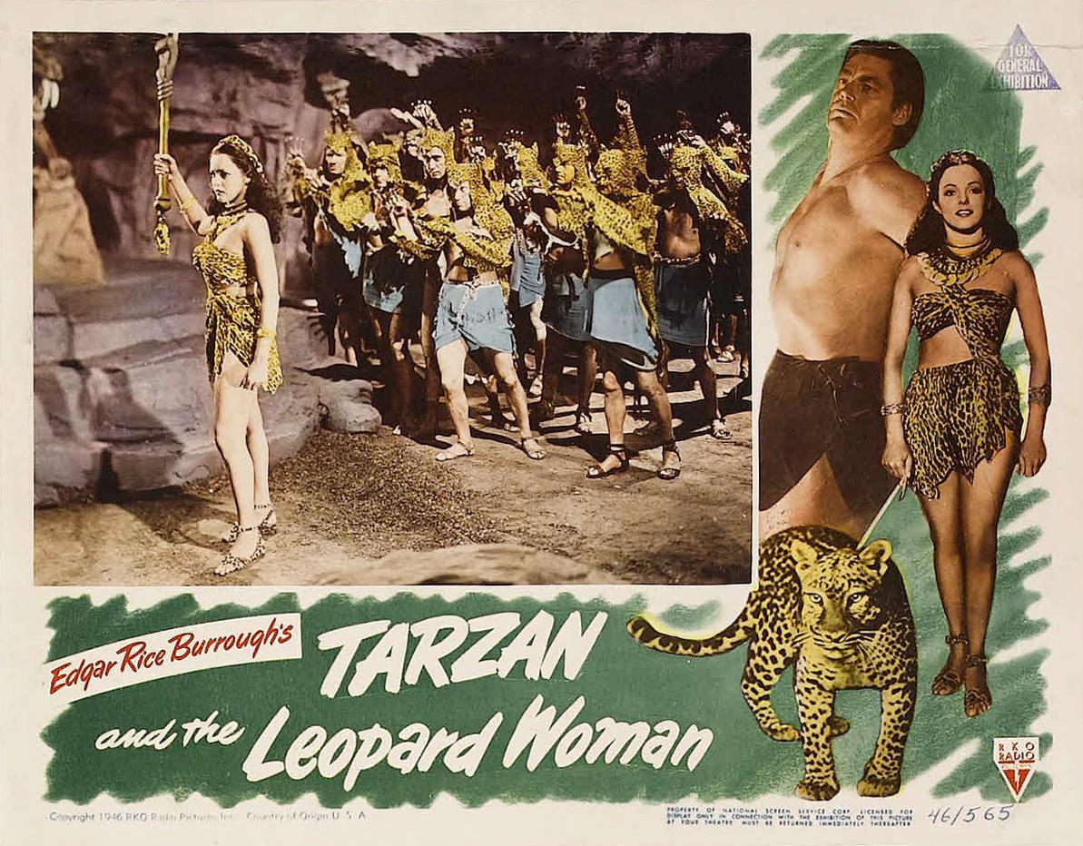 Постер фильма Tarzan and the Leopard Woman