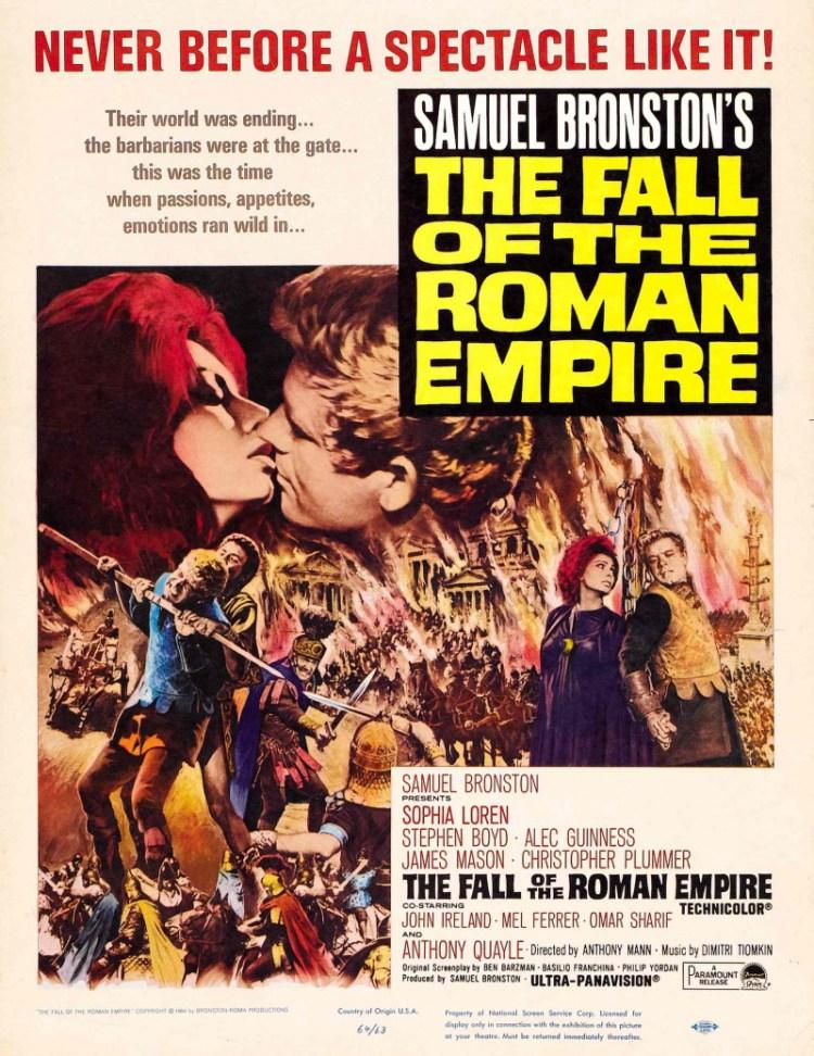 Постер фильма Падение Римской империи | Fall of the Roman Empire