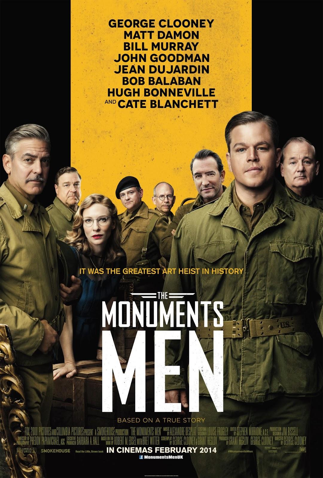 Постер фильма Охотники за сокровищами | Monuments Men