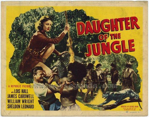Постер фильма Daughter of the Jungle