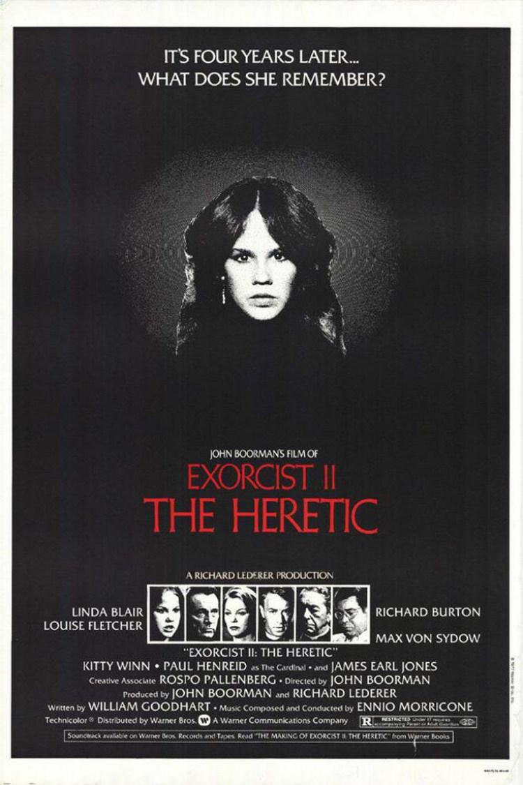 Постер фильма Изгоняющий дьявола 2: Еретик | Exorcist II: The Heretic