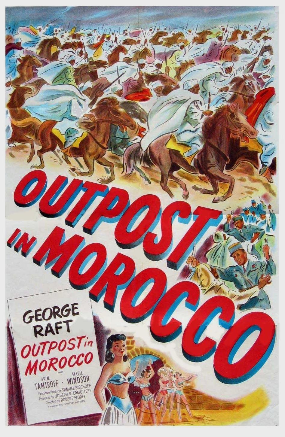 Постер фильма Outpost in Morocco