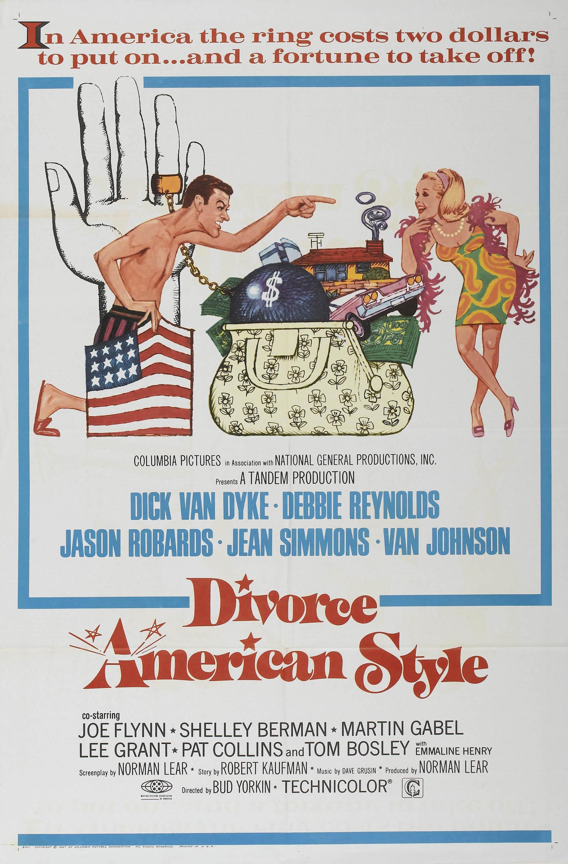 Постер фильма Развод по-американски | Divorce American Style