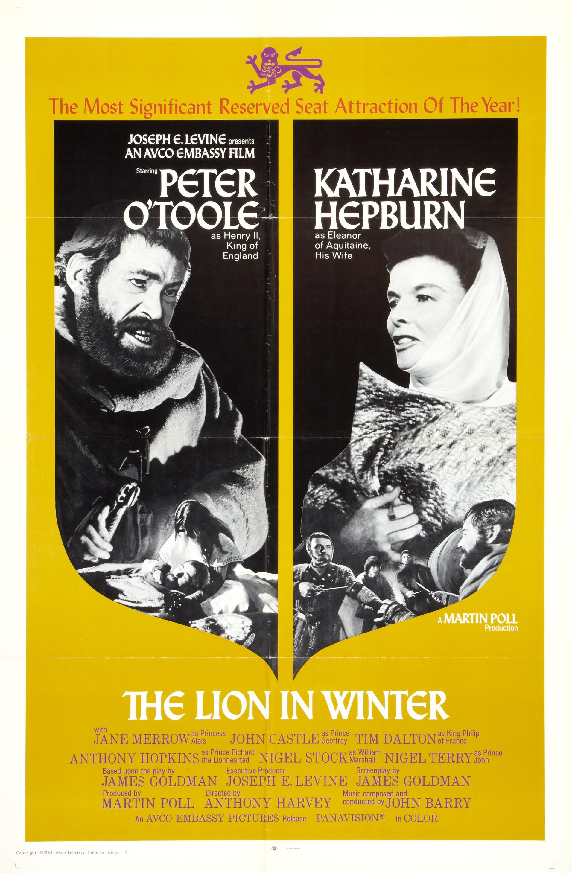 Постер фильма Лев зимой | Lion in Winter
