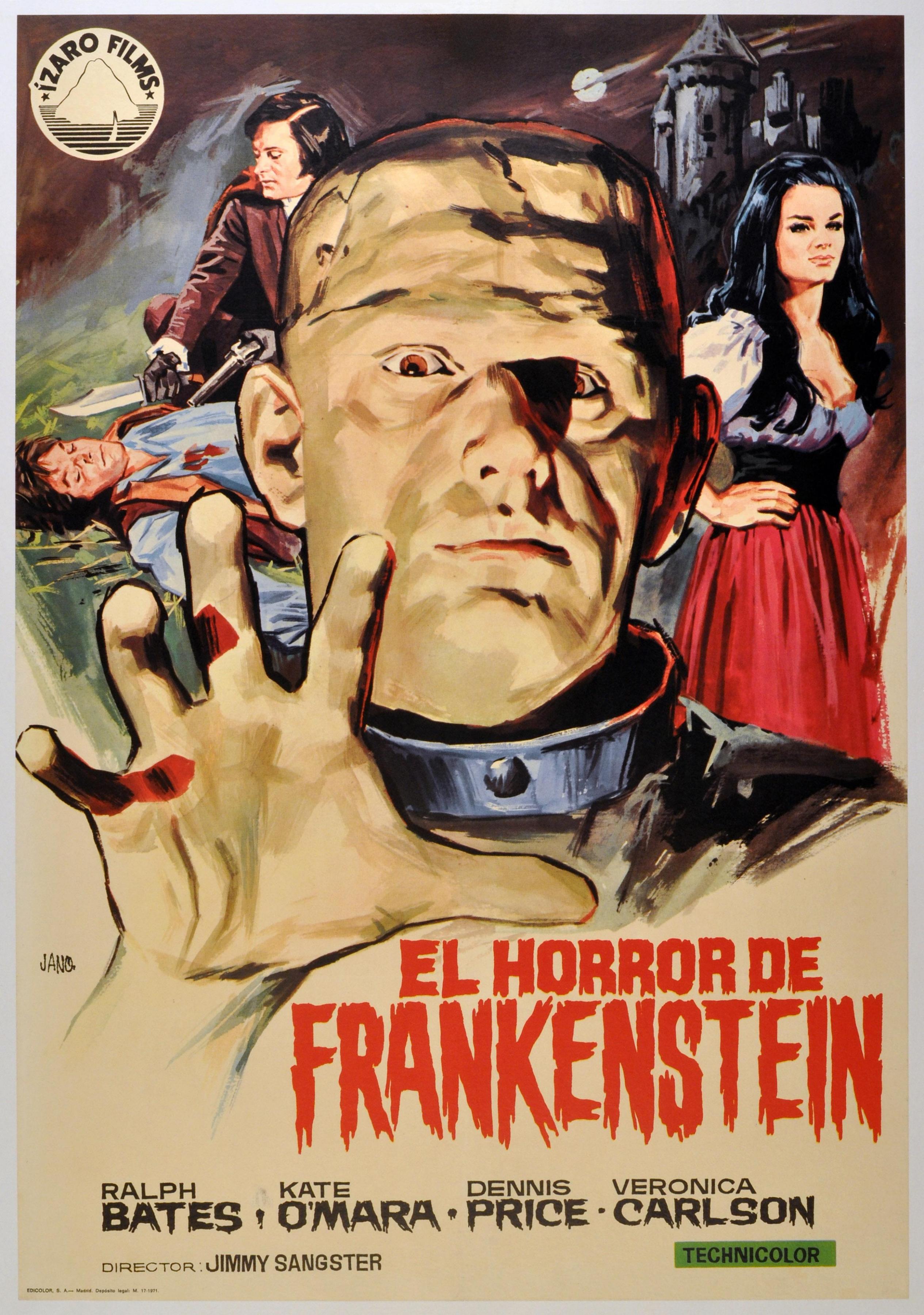 Постер фильма Ужас Франкенштейна | Horror of Frankenstein