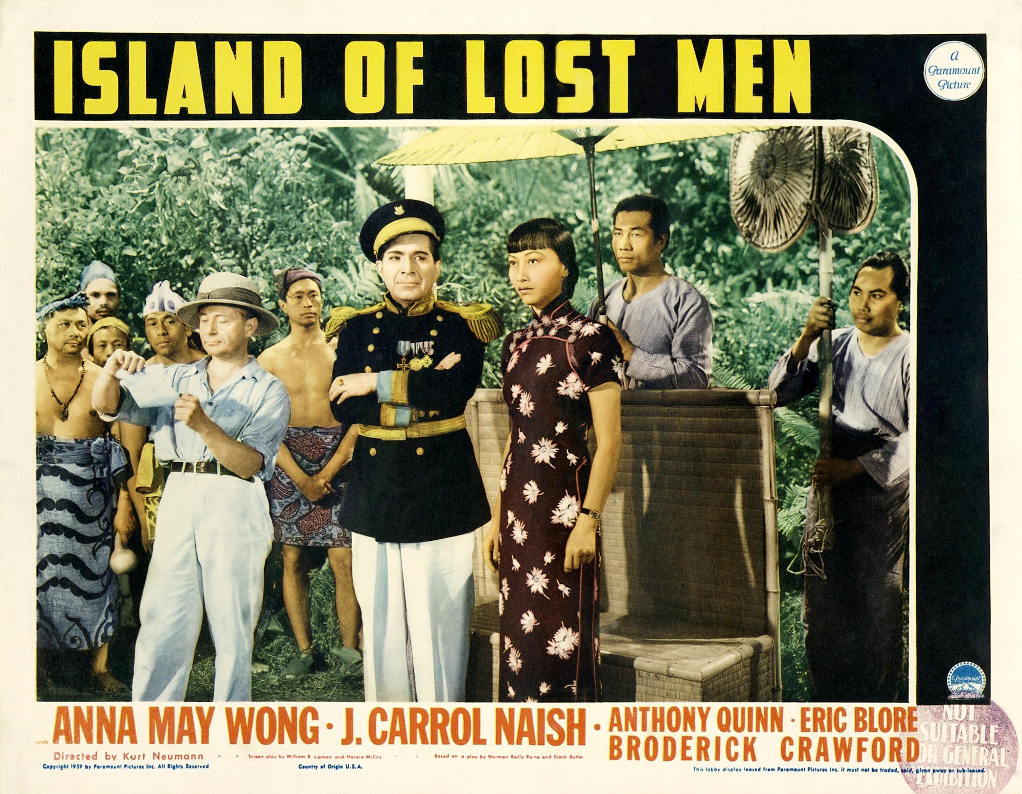 Постер фильма Остров потерянных людей | Island of Lost Men