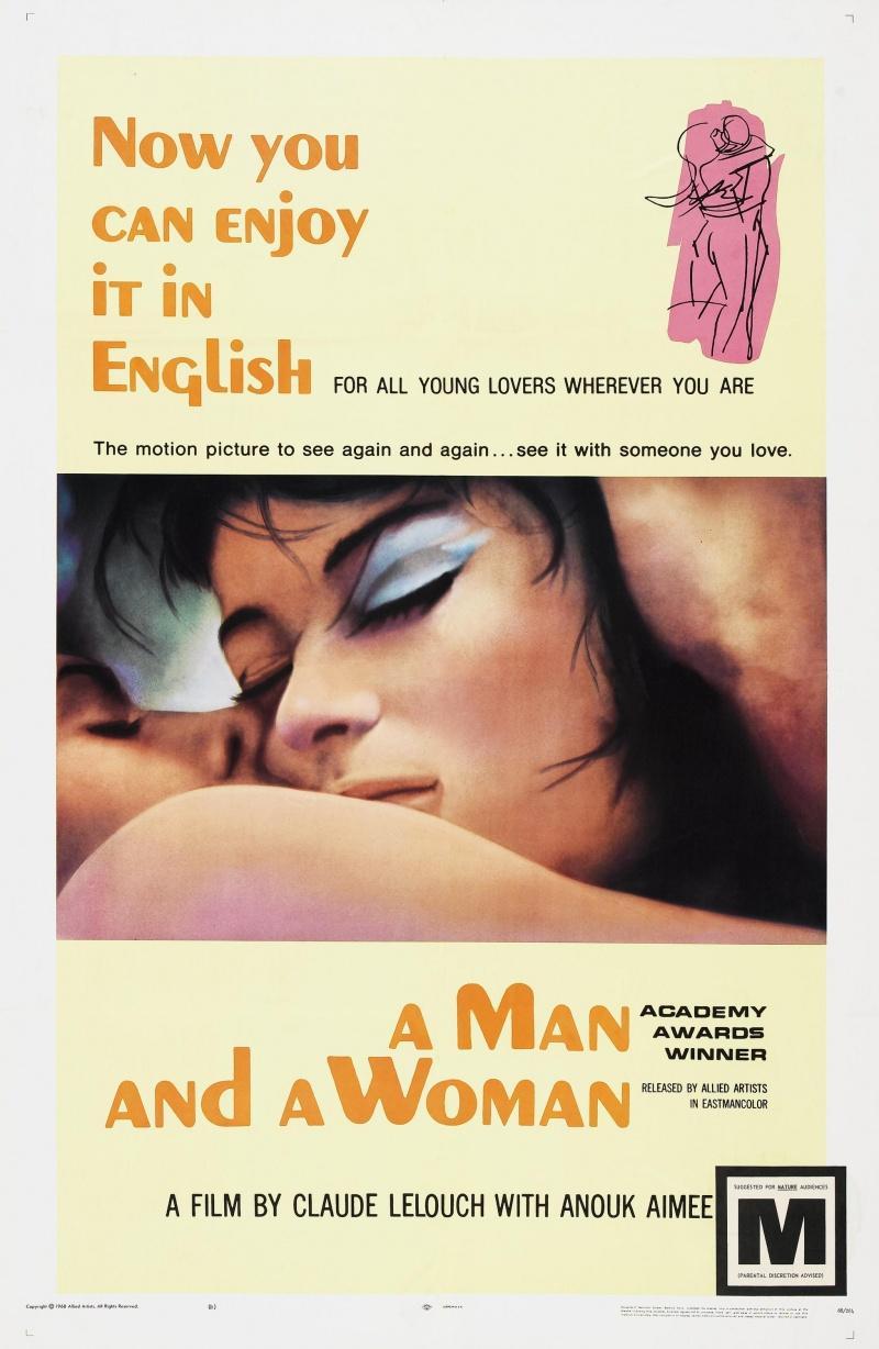 Постер фильма Мужчина и женщина | Un homme et une femme