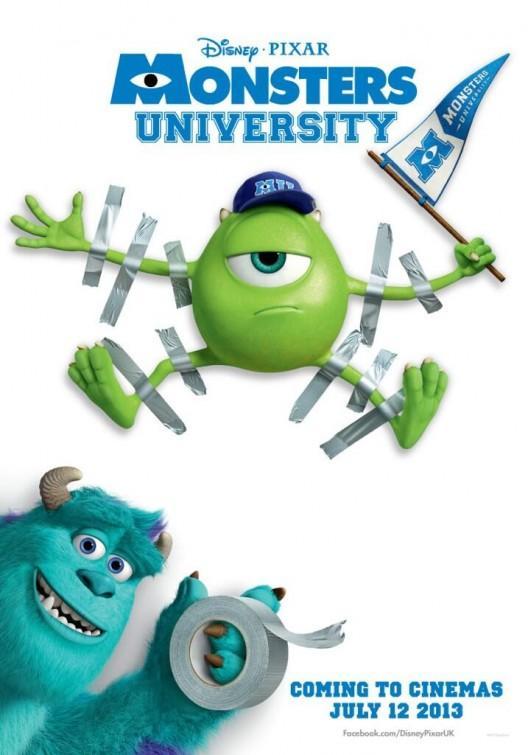 Постер фильма Университет монстров | Monsters University