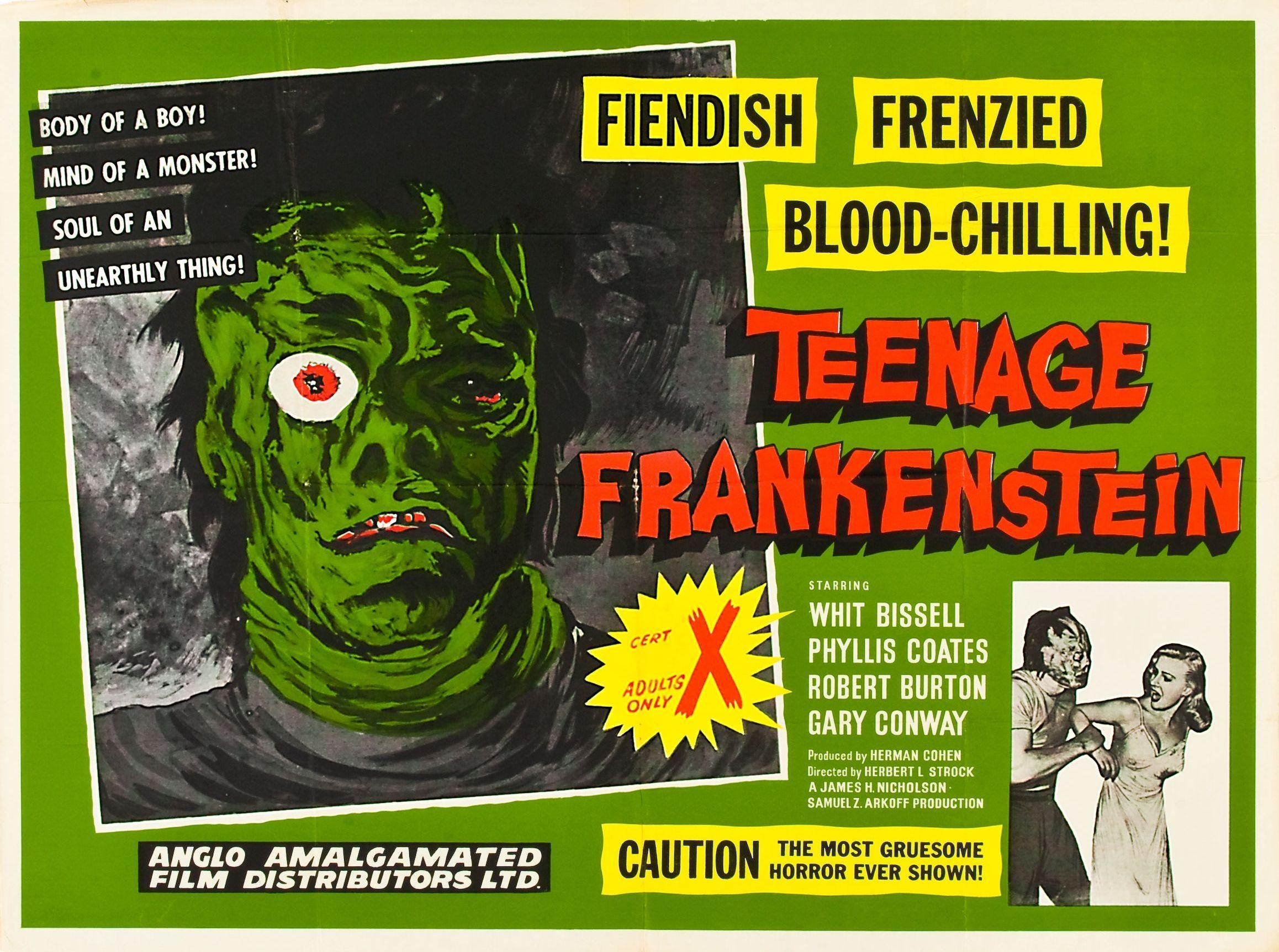 Постер фильма I Was a Teenage Frankenstein