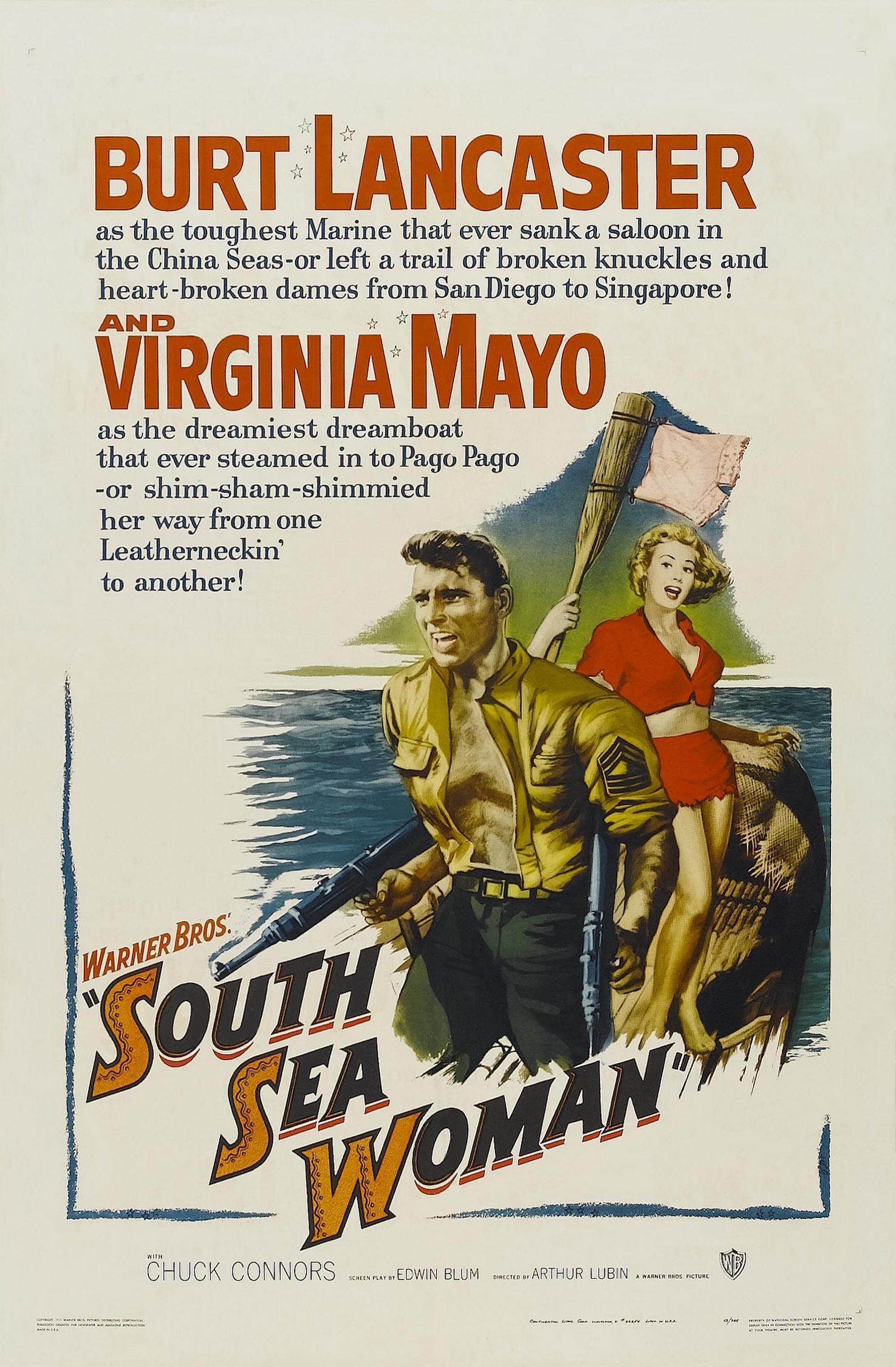 Постер фильма South Sea Woman